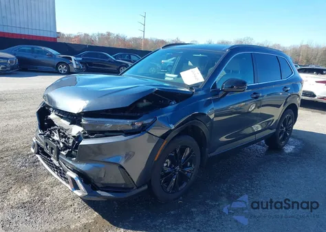 2023 Honda Cr-V Hybrid Sport Touring from USA, damaged, VIN 2HKRS6H97PH818541